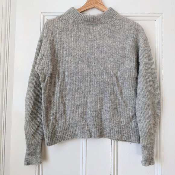 Everlane Alpaca Crew - Grey - Small - Picture 1 of 6